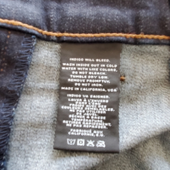 J Brand Mama J Maternity Jeans 29 side panel jeans stretch comfy - Picture 9 of 10